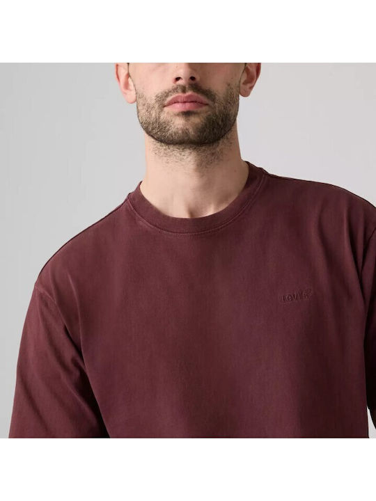 RED TAB VINTAGE TEE REDS - RED TAB VINTAGE TEE GARMENT DYE VINEYARD WINE
