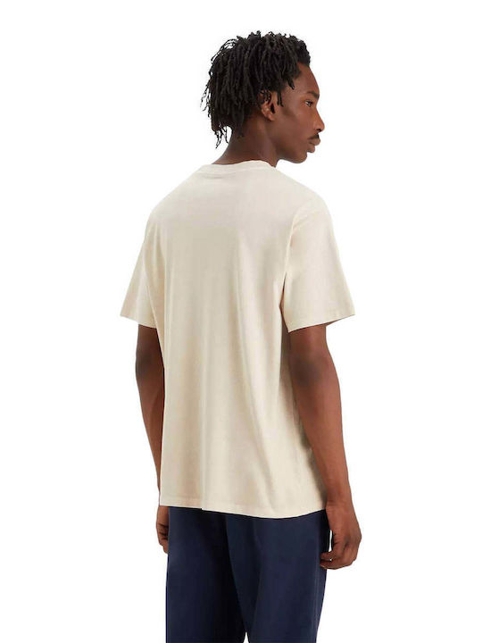 RED TAB VINTAGE TEE Cream