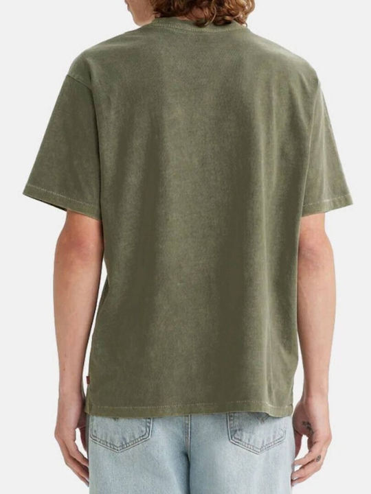 Red Tab Vintage Tee Greens