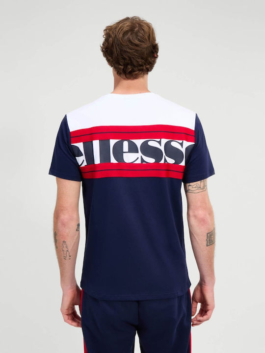Ellesse T-Shirt White Navy Κοντομάνικο Ανδρικό