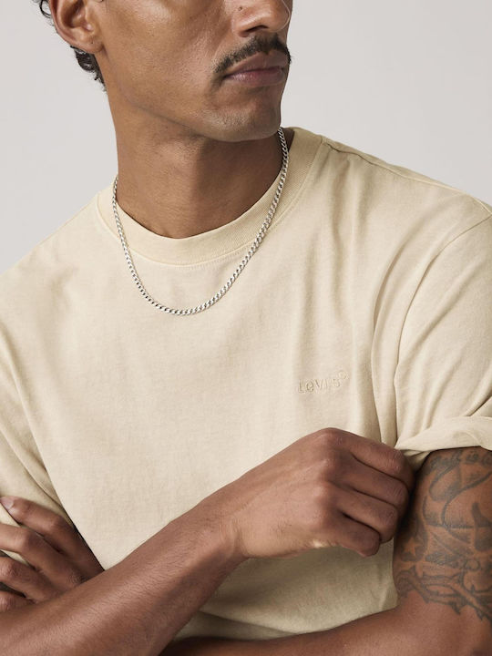 Red Tab Vintage Tee Neutrals