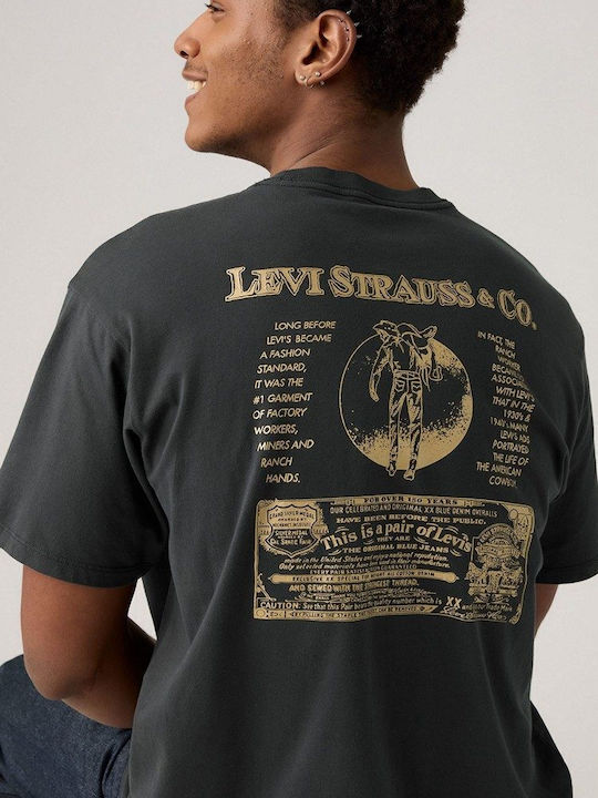 VINTAGE FIT GRAPHIC TEE GREYS