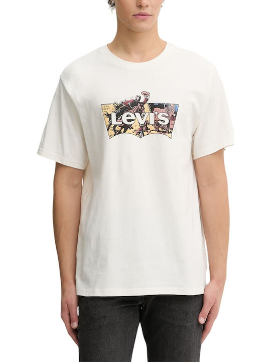 LEVI'S® M SS RELAXED FIT T-SHIRT TANS - 16143-2445 ECRU