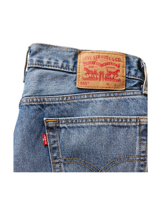 555 RELAXED STRAIGHT DARK INDIGO - WORN IN - DAILY RITUAL