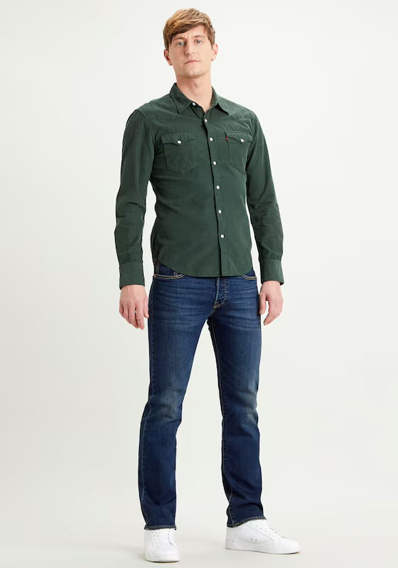 LEVI'S ® regular Τζιν '501® Levi's® Original' σε Σκούρο Μπλε