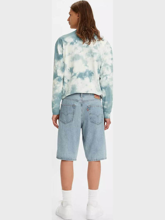 469 Loose Shorts Light Indigo - Flat Finish