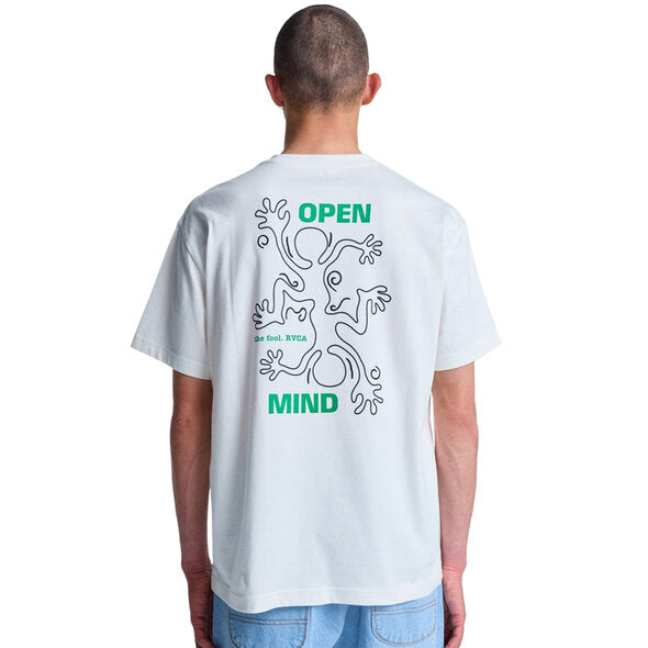 RVCA The Fool SS Tee Μπλούζα Ανδρικό Antique White