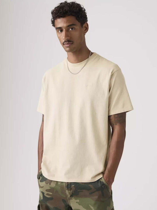 Red Tab Vintage Tee Neutrals