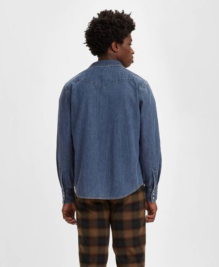 LEVI'S® M BARSTOW WESTERN STANDARD MED INDIGO - 85744-0041