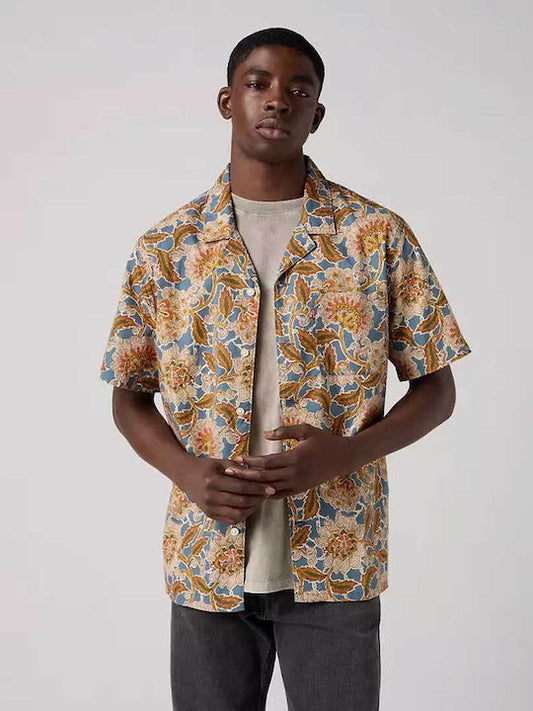 Levi's Short-sleeved Shirt in Wide Line Floral Multi Colour