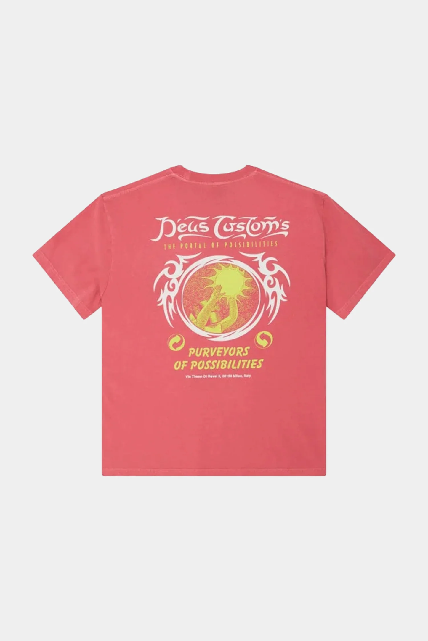 OUT OF REACH TEE ΜΠΛΟΥΖΑ - Melon Red