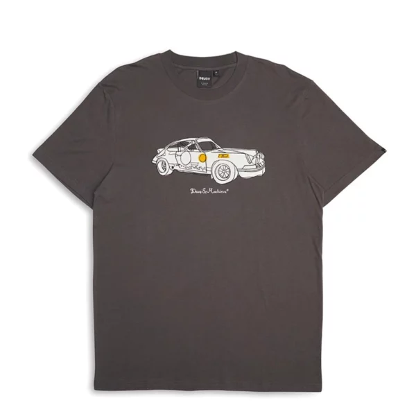 DEUS EX MACHINA RALLY T-SHIRT ΜΠΛΟΥΖΑ DMP241261C-ATH-ANTHRACITE