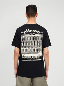 COURTSIDE CLUB Ellesse T-shirt Μαύρο