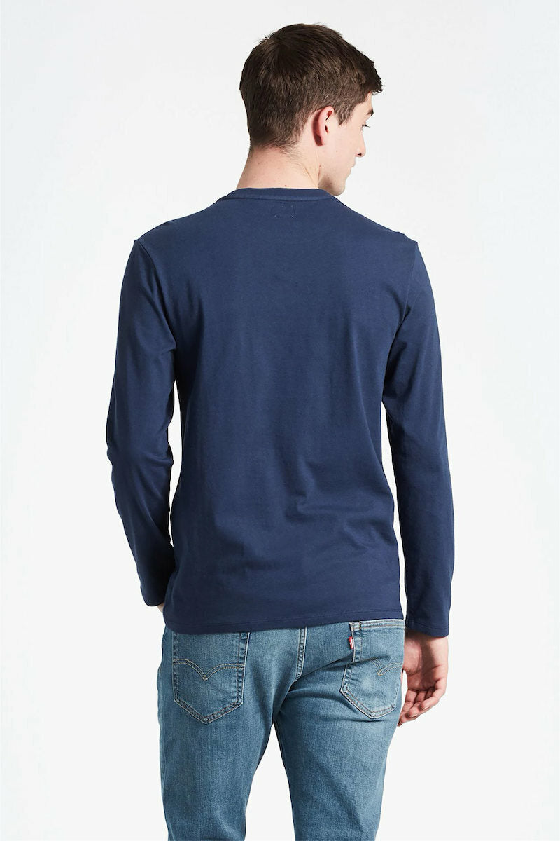 LS ORIGINAL HM TEE BLUES - LS COTTON PLUS PATCH