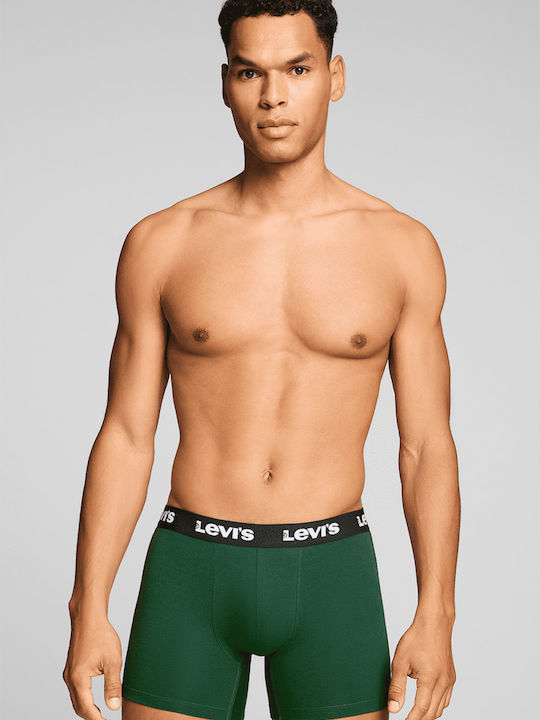 Levi's Repeat Logo Boxer Brief 2-Pack Green/Black