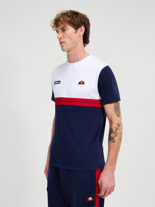 Ellesse T-Shirt White Navy Κοντομάνικο Ανδρικό