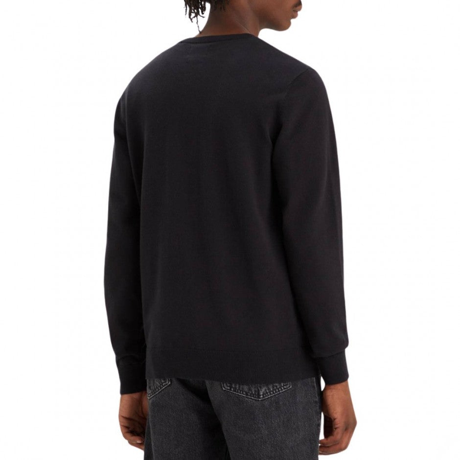 LEVI’S® LIGHTWEIGHT HOUSEMARK LOGO SWEATER BLACK