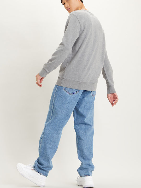 Levi's Original HM Φούτερ Κρου Νεκ Γκρι Ανδρικό | Karakas Stores