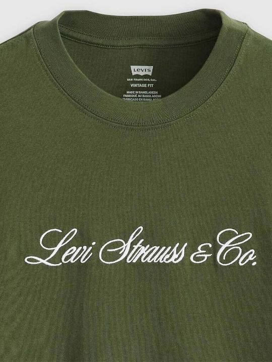 VINTAGE FIT GRAPHIC TEE GREENS