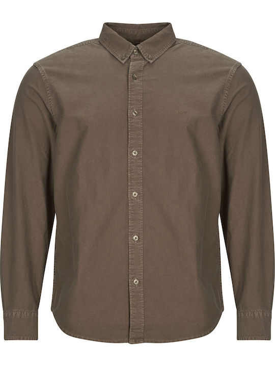 AUTHENTIC BUTTON DOWN BROWNS