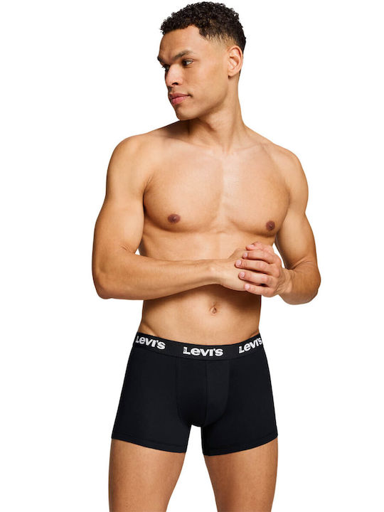 Levi's Repeat Logo Boxer Brief 2-Pack Μαύρο