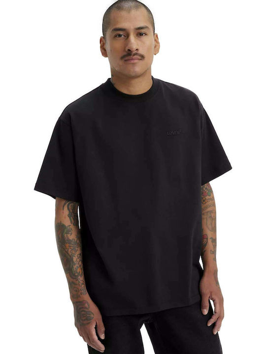 RED TAB VINTAGE TEE MINERAL BL - Blacks