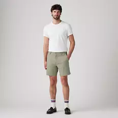 XX CHINO STANDARD COTTON LINEN SHORTS