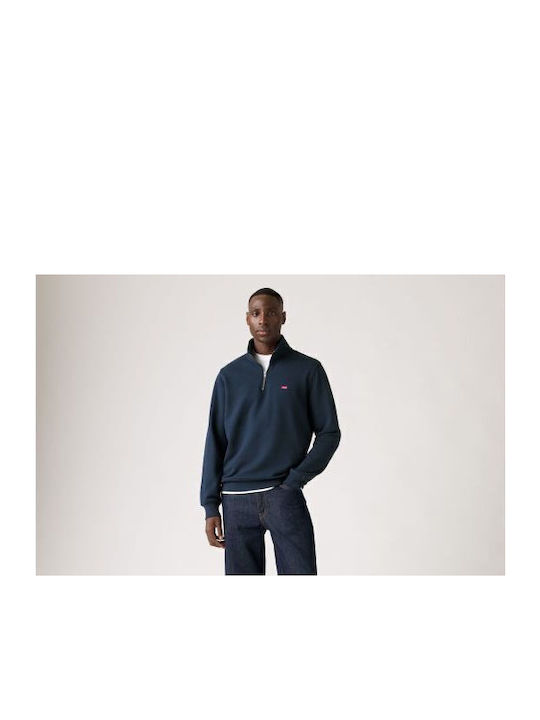 ORIGINAL HM 1/4 ZIP BLUES