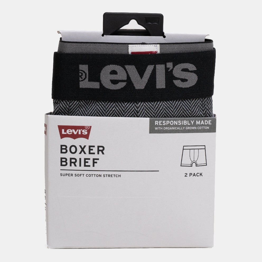 Levi's Men Herringbone Boxer Brief 2P