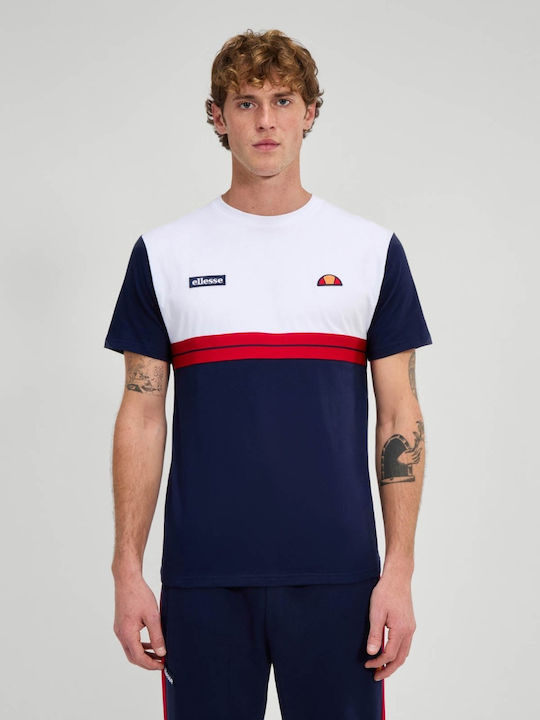 Ellesse T-Shirt White Navy Κοντομάνικο Ανδρικό
