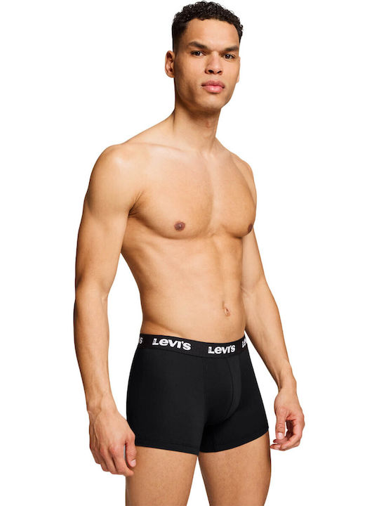 Levi's Repeat Logo Boxer Brief 2-Pack Μαύρο