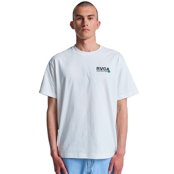 RVCA The Fool SS Tee Μπλούζα Ανδρικό Antique White