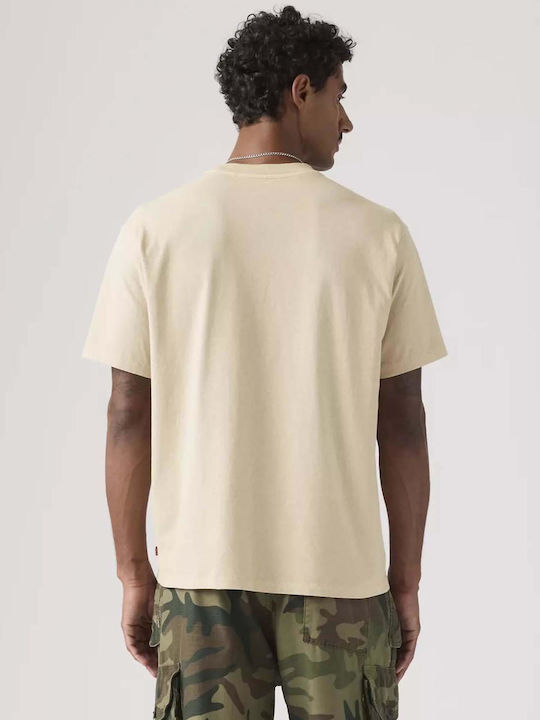 Red Tab Vintage Tee Neutrals