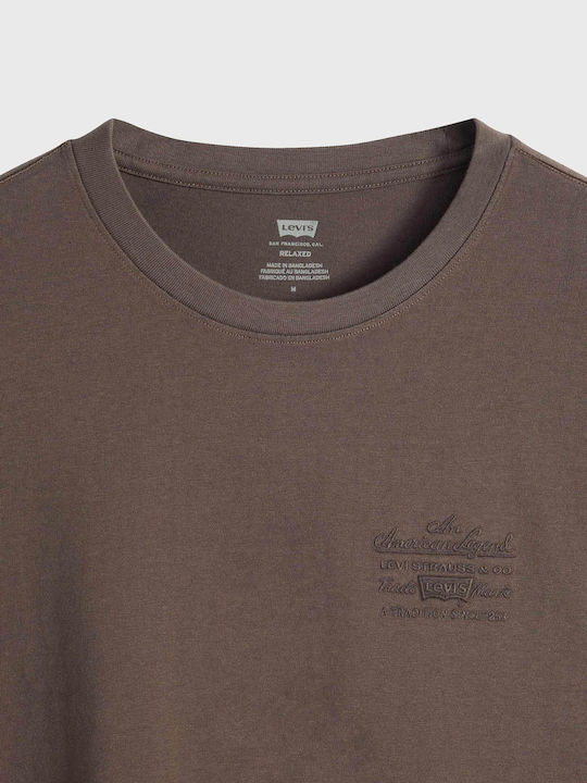 Ss Relaxed Fit Tee Browns