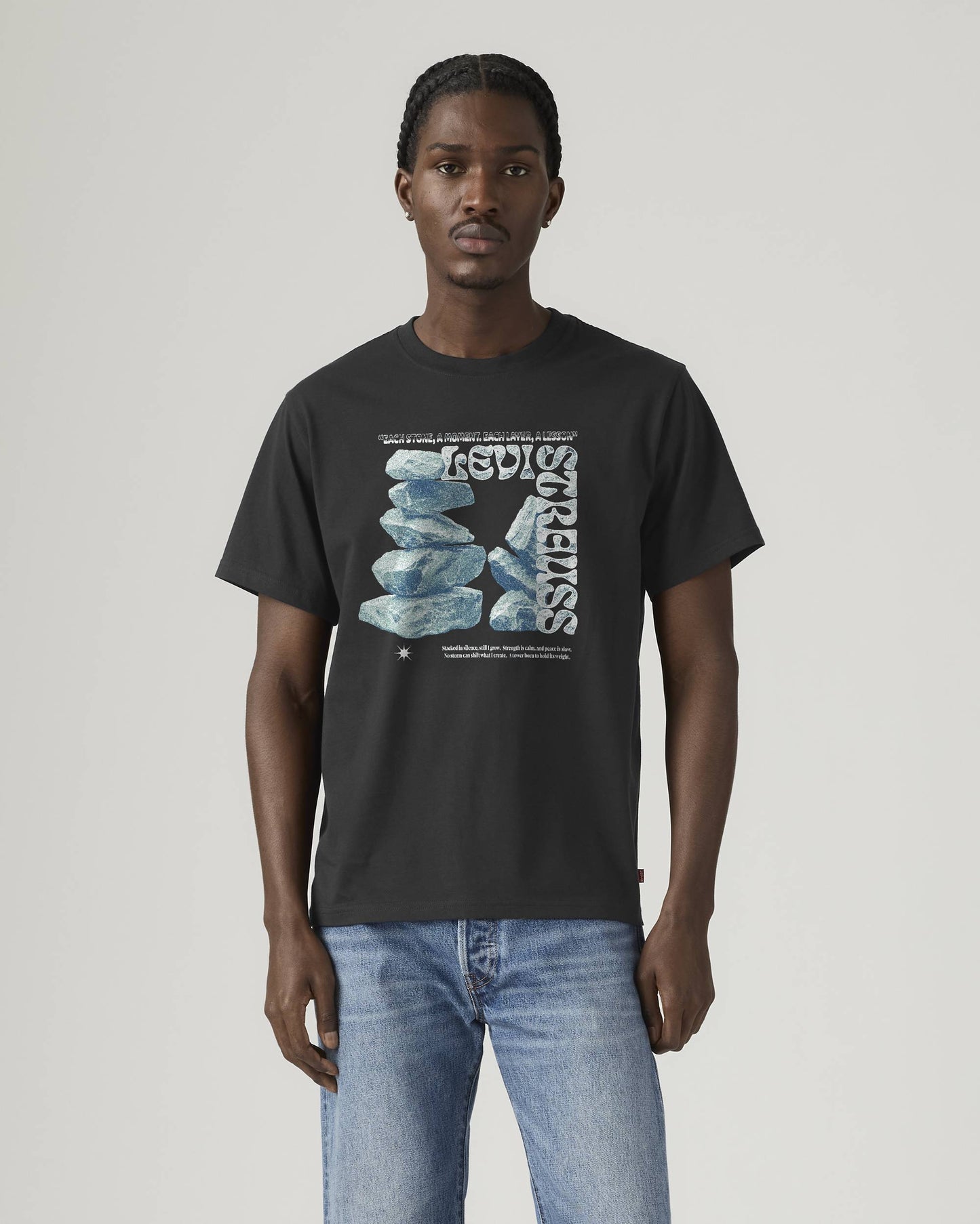 Ss Relaxed Fit Tee Blacks