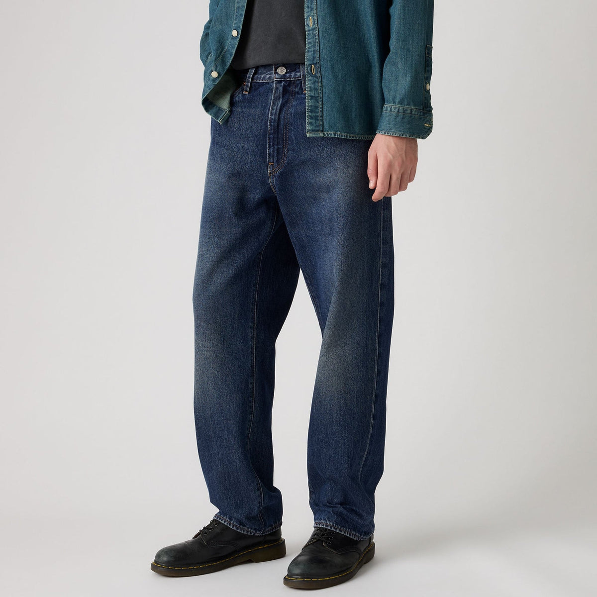 Levi's 568 Loose Straight Med Indigo Hard Rain