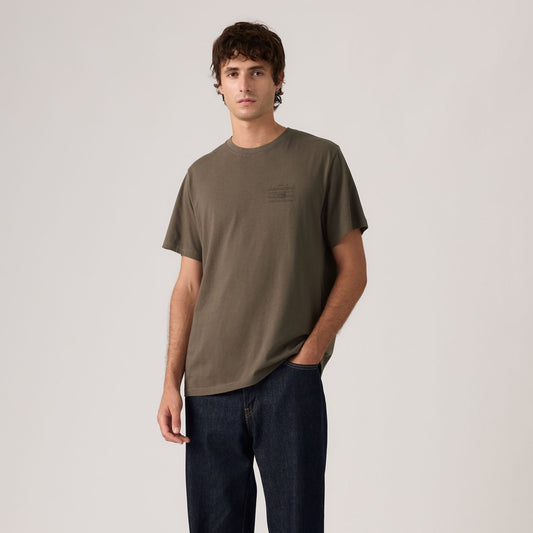 Levi's SS Relaxed Fit Tee American Legend 6 Maitake - μπροστά