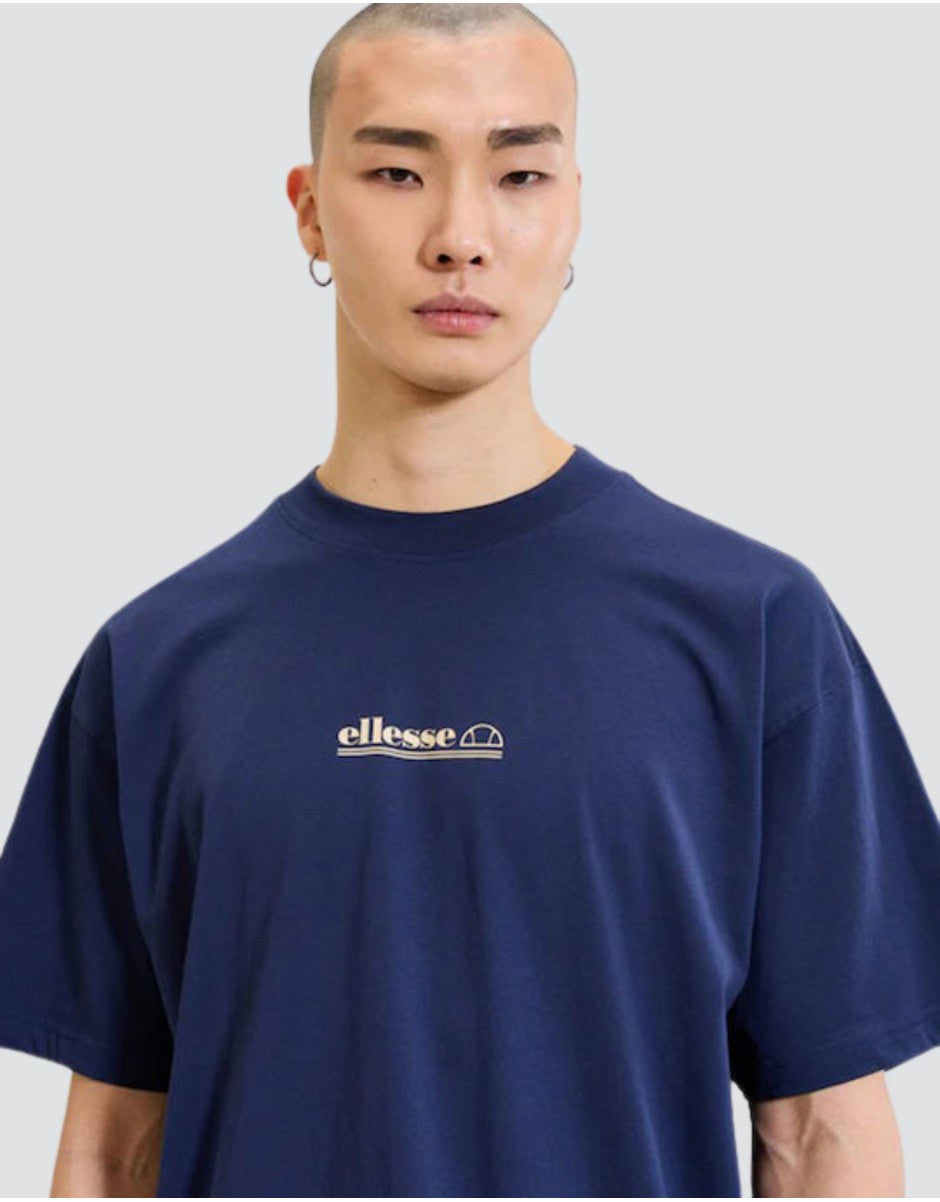 Ellesse Byronso T-shirt Navy - μπροστά