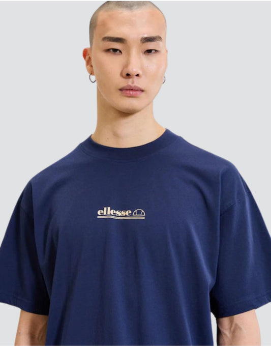 Ellesse Byronso T-shirt Navy - μπροστά