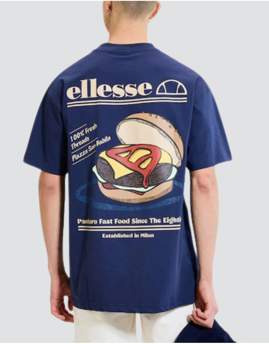 Ellesse Byronso T-shirt Navy - πίσω