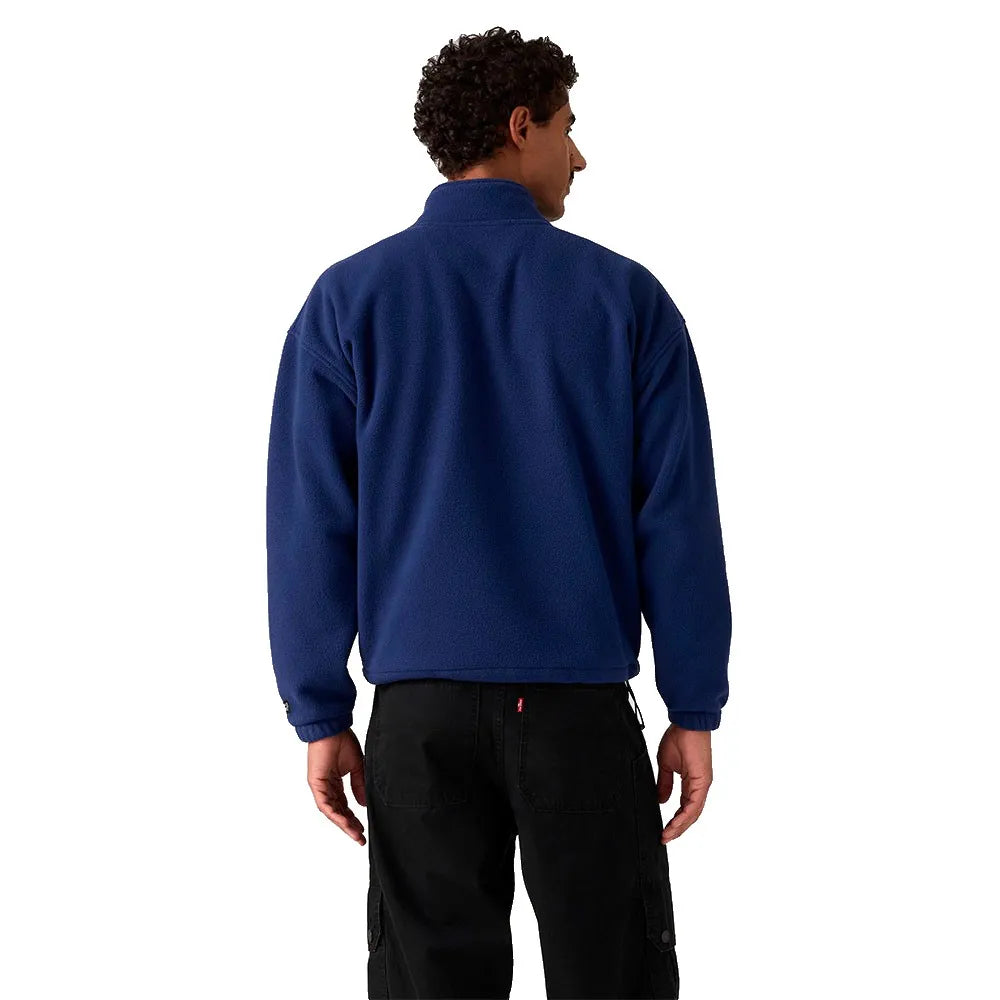 REDWOOD HALF ZIP BLUES - REDWOOD HALF ZIP MEDIEVAL BLUE