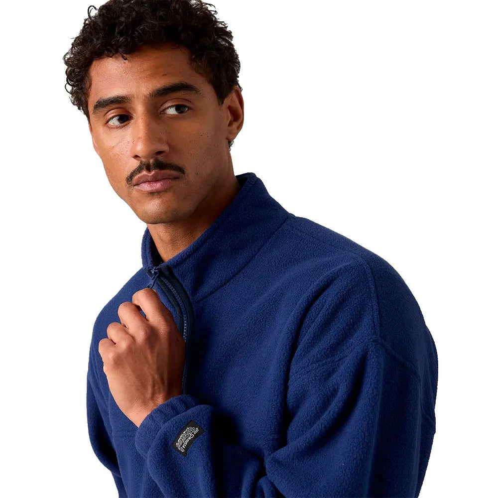 REDWOOD HALF ZIP BLUES - REDWOOD HALF ZIP MEDIEVAL BLUE
